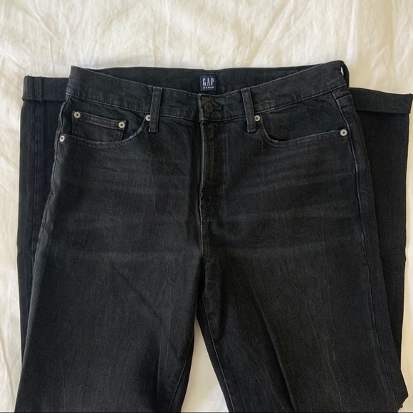 Gap Mid Rise Girlfriend Jeans Sz 29 Tall - Picture 5 of 8